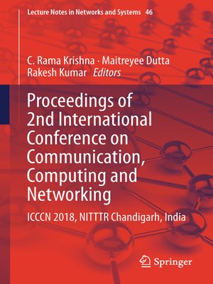 cover image of Proceedings of 2nd International Conference on Communication, Computing and Networking